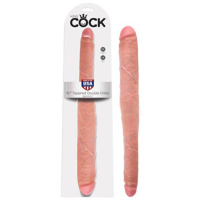 King Cock 16 Tapered Double Dildo