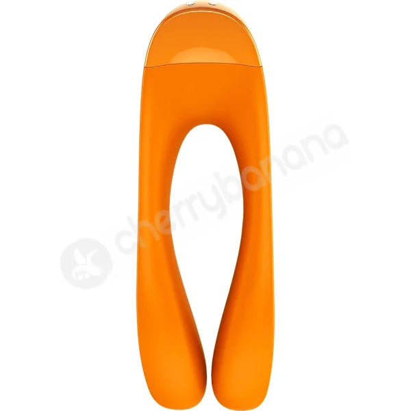 Satisfyer Candy Cane Orange Vibrating Stimulator