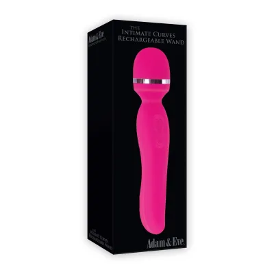 Adam and Eve Intimate Curves 7 75 Silicone Wand Vibrator