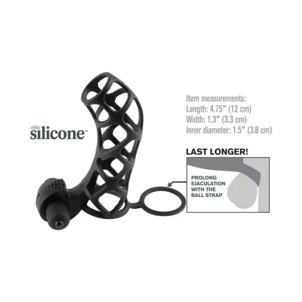 Extreme Silicone Power Cage Black — image 8 of 16