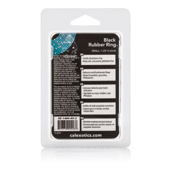 Rubber Ring - Small - Black — image 9 of 10