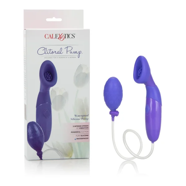 Waterproof Silicone Clitoral Pump - Purple — image 21 of 25