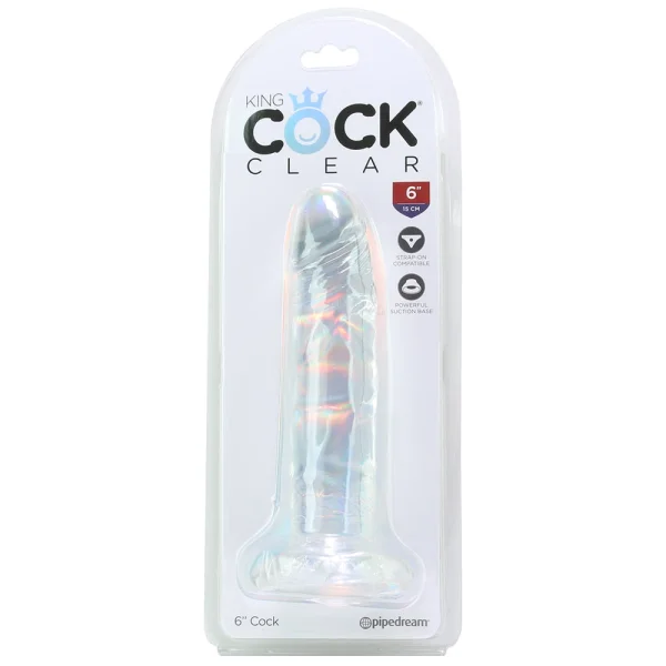 King Cock Clear 6'' Cock