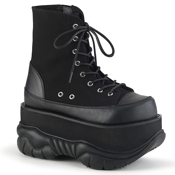 3 inches PF Lace-Up Ankle Boot, Side Zip