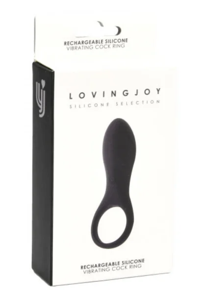 Loving Joy Rechargeable Silicone Vibrating Cock Ring
