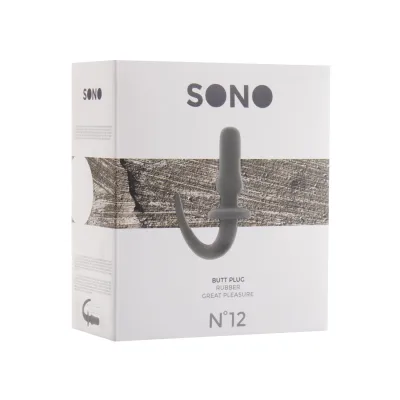 Sono No 12 Butt Plug 4 Inch Grey