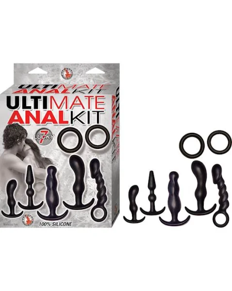 Nass Toys Ultimate Anal Kit - 7 Piece - Black