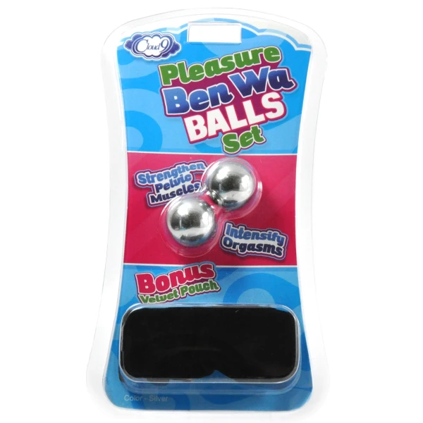 Cloud 9 - Benwa Balls Silver  - (PACK OF 2)