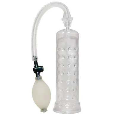 Horny Dots Penis Pump Clear