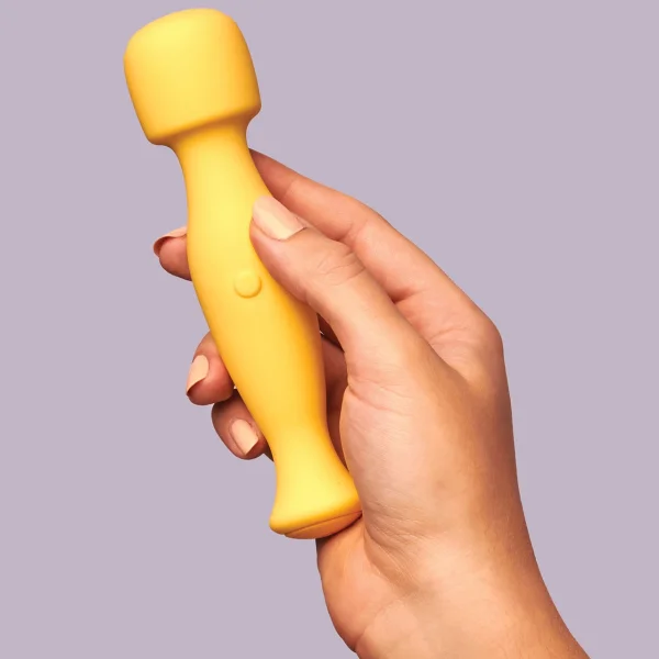Goodful Wellness Plume Rechargeable Waterproof Silicone Mini Wand Vibrator