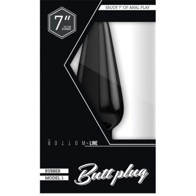 Bottom Line 7 Butt Plug Rubber
