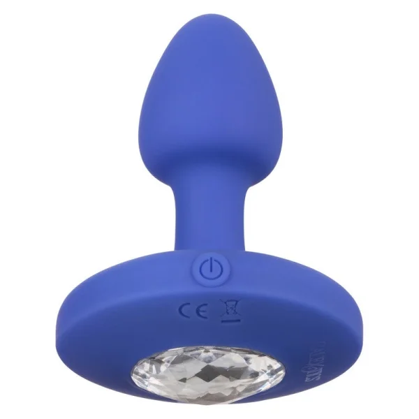 Cheeky Gems Silicone Rechargeable Vibrating Small Anal Probe By CalExotics - Pink
