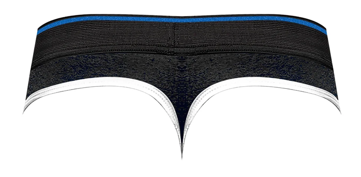 Men's Lingerie - Retro Sport Panel Thong - S- M