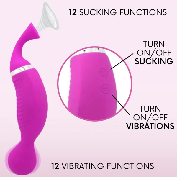 Duo Tease Clit Sucker & Vibrator