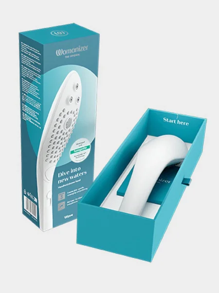 Womanizer X hansgrohe Wave Clitoral Stimulation Shower Head