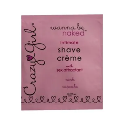 Crazy Girl Shave Creme Cupcake Pink 15 Ml