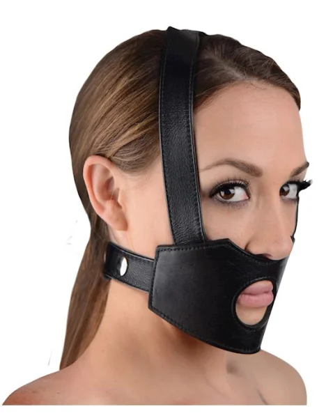 Face Fuk II Dildo Face Harness Black O/S
