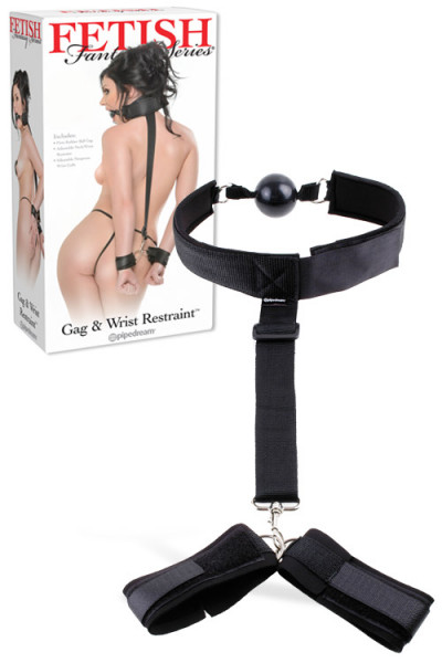 Pipedream Gag & Wrist Restraint