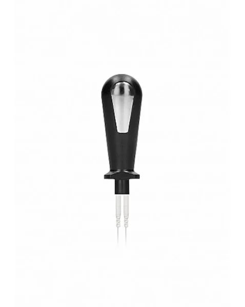 E-stim Butt Plug - Black - 3 Inch