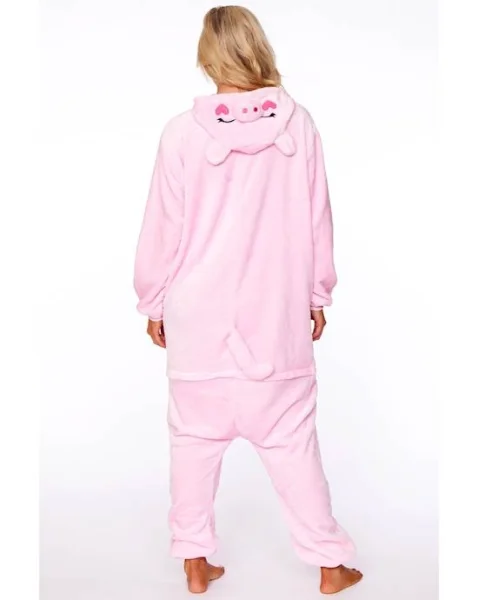 Pig Adult Onesie - Small