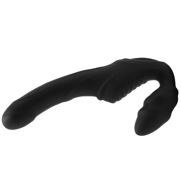 Pro Rider 9x Vibrating Silicone Strapless Strap-On Dildo w/ Remote Control