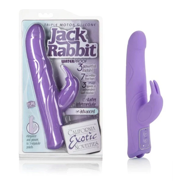 Triple Motor Silicone Jack Rabbit