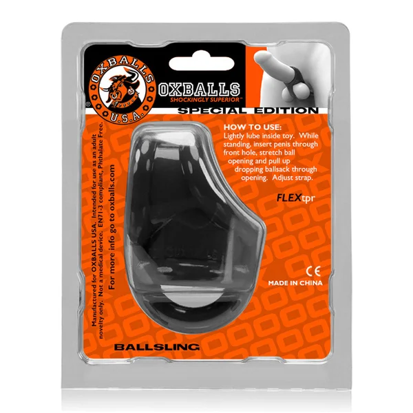 Oxballs Ballsling Cocksling W - Splittler - Black — image 23 of 25