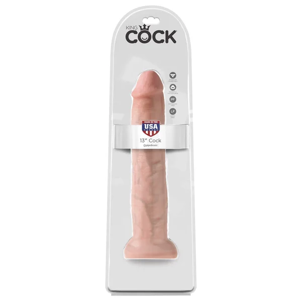 King Cock 13" Cock - Flesh — image 7 of 8