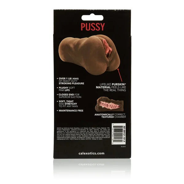 Stroke It Pussy - Brown — image 13 of 16