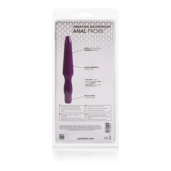 Fujikos Waterproof Anal Probe - Purple — image 8 of 10