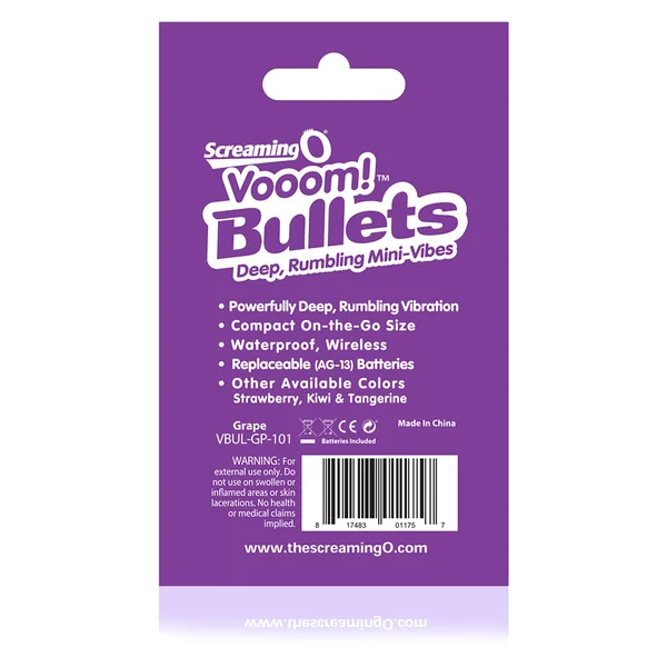 Vooom Bullets Mini-Vibes - Each - Grape — image 12 of 12