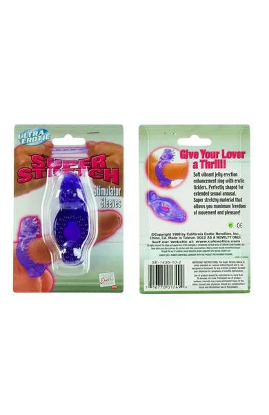Super stretch stimulator sleeve -Dual purple — image 6 of 6