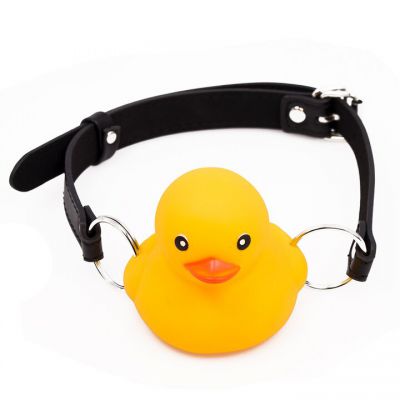 Bondara Rubber F cky Squeaky Duck Mouth Gag