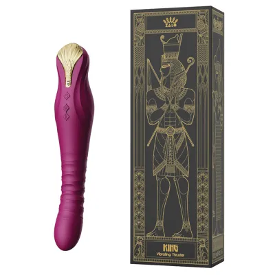 King Vibrating Thruster Purple by ZALO