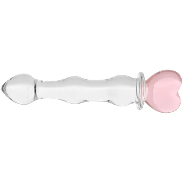 Gläs 8&quot; Sweetheart Glass Dildo
