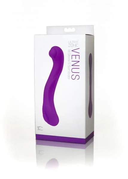 Venus 9X Silicone G-Spot Purple Vibrator