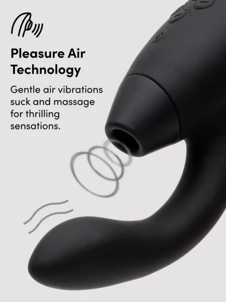 Womanizer Duo 2 Rechargeable Silicone G-Spot and Clitoral Stimulator