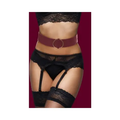 Ouch Halo Waist Belt L xl Burgundy
