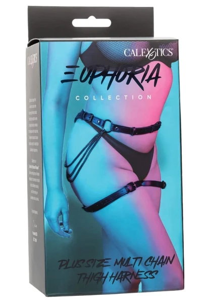 Euphoria Collection Multi-Chain Thigh Harness - Plus Size