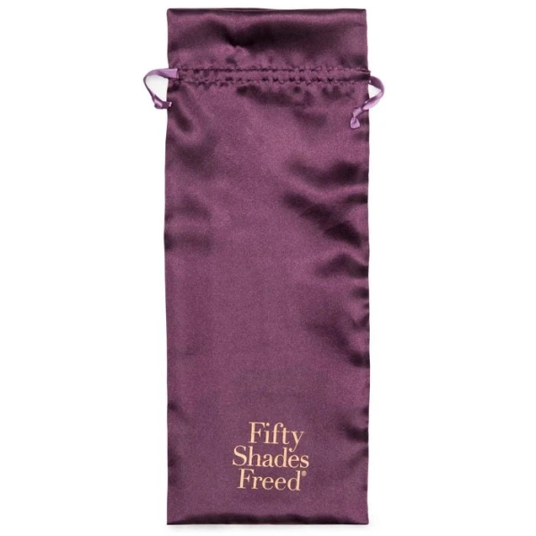 Fifty Shades Freed Its Divine Glass Beaded Dildo Black