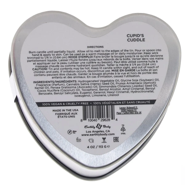 3 in 1 Massage Heart Candle - Cupid's Cuddle