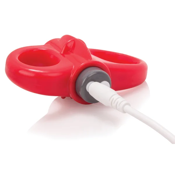 Charged Yoga Rechargeable Vibe Ring - Red — image 14 of 16
