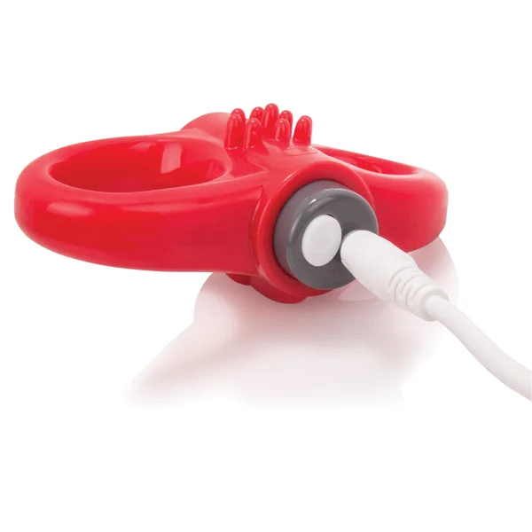 Charged Yoga Rechargeable Vibe Ring - Red — image 15 of 16