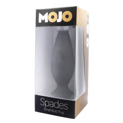 Mojo Spades Small Butt Plug Black