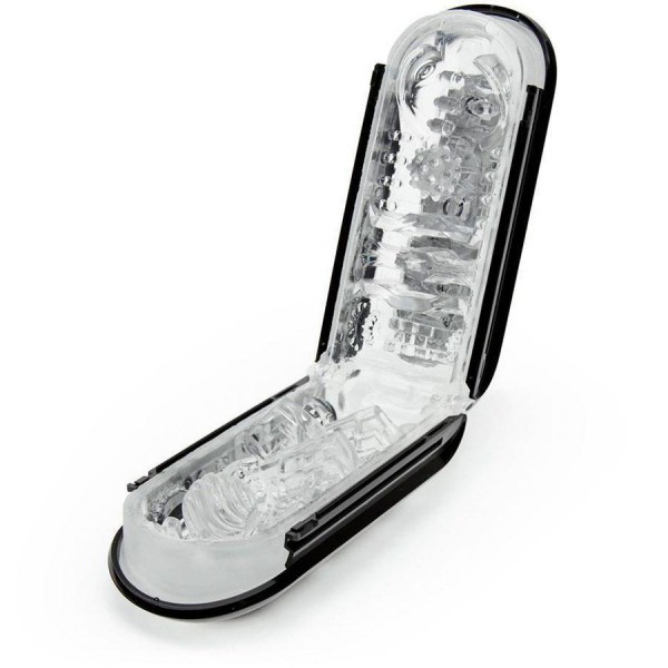 Tenga Flip Zero 0 |  Reusable Realistic Male Masturbator Black/White