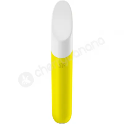 Satisfyer Ultra Power Bullet 7 Yellow Curved Tip Clit Vibrator