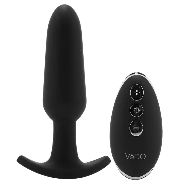 VeDO Bump Plus Vibrating Butt Plug with Remote Control