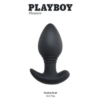Plug and Play Butt Plug Black