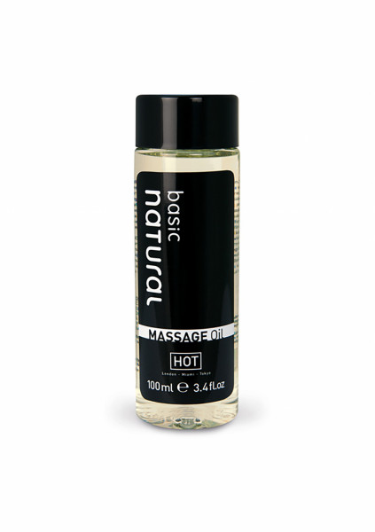 HOT Massage Oil natural - basic - 100 ml - Sensual Massage With Essential Oils