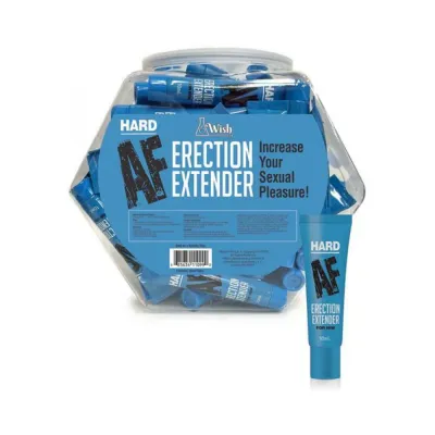Oral Sex Products Hard Af Erection Extender Cream 65 piece Fishbowl Display